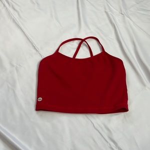Ava Senita Crop Top - Red (S)